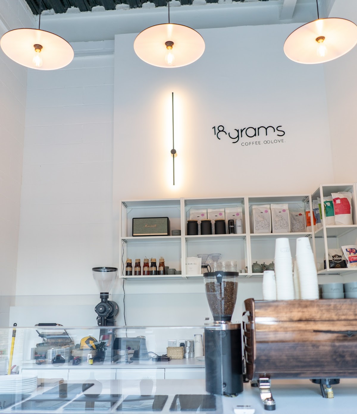 18Grams Coffee. ∞ Love.