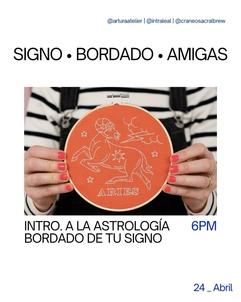 Intro a la Astrología & Bordado