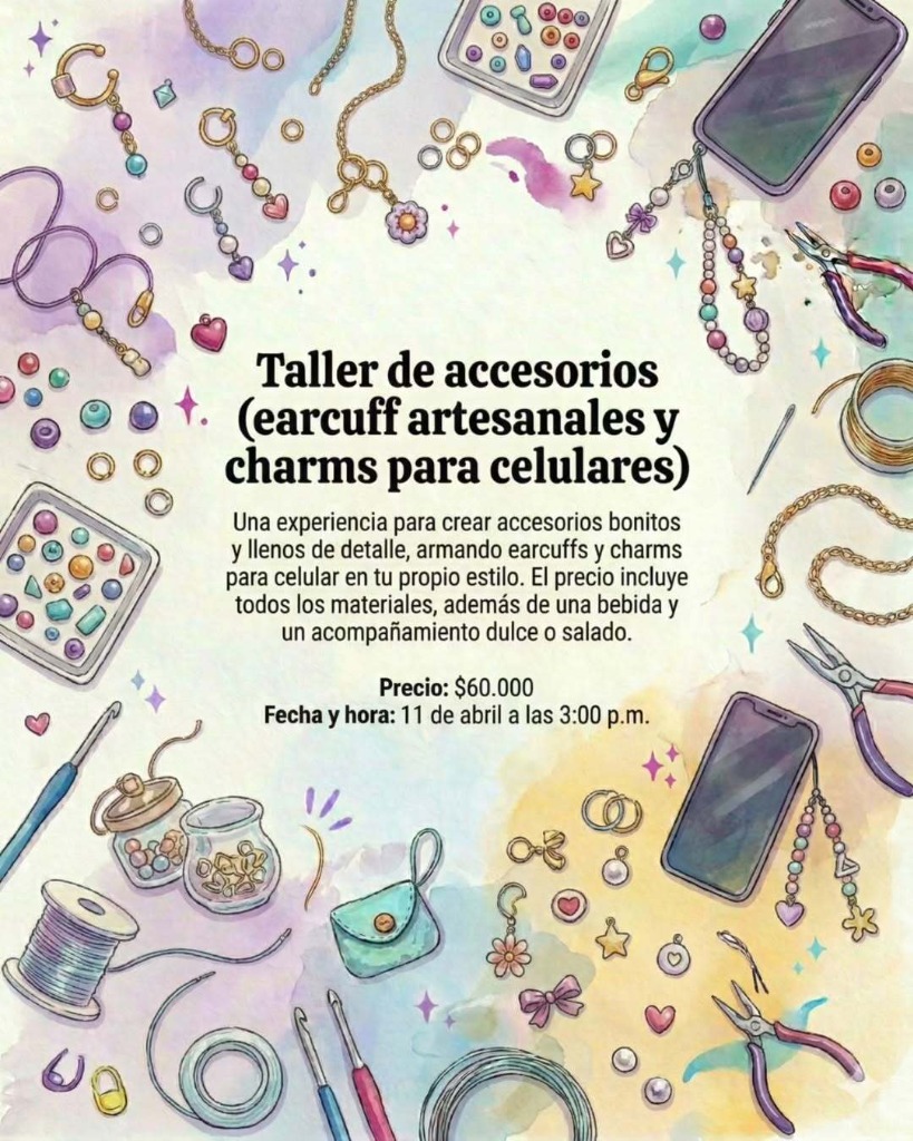 Taller de Accesorios (Earcuffs & Charms)