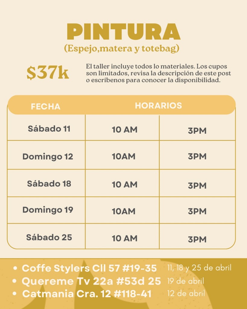 Taller de Pintura @ Quere me