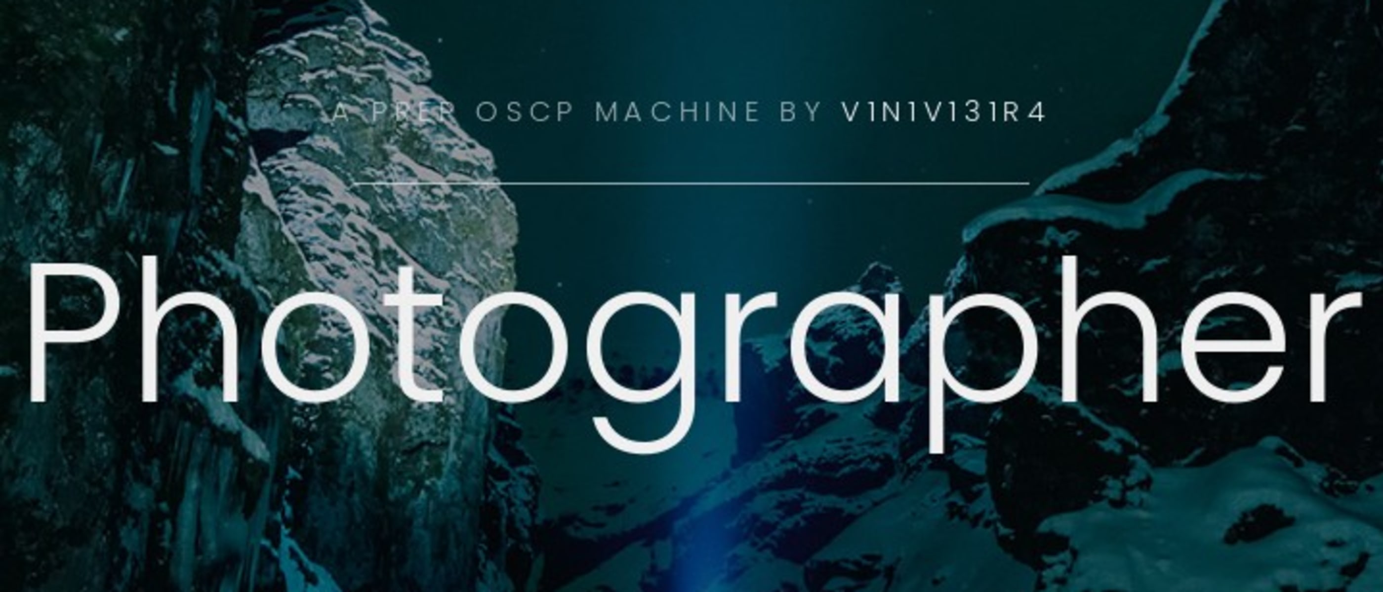 Photographer: 1 - Vulnhub 