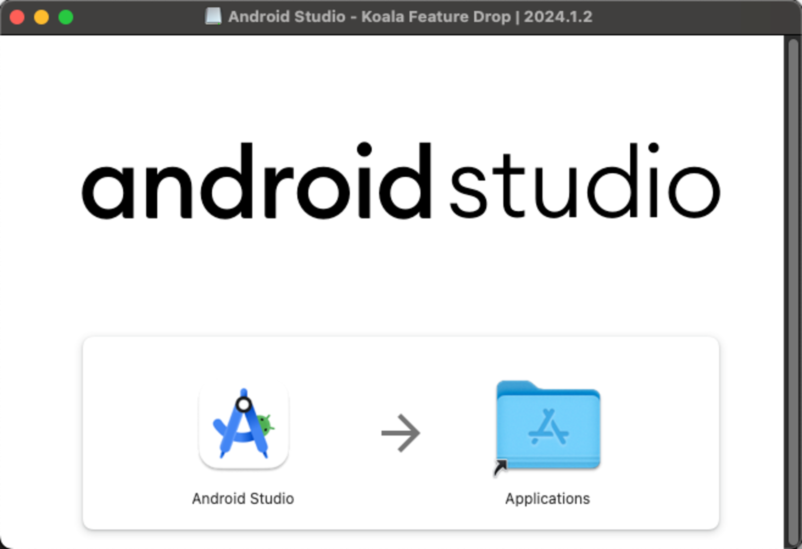 Instalando Android Studio no MacOS.