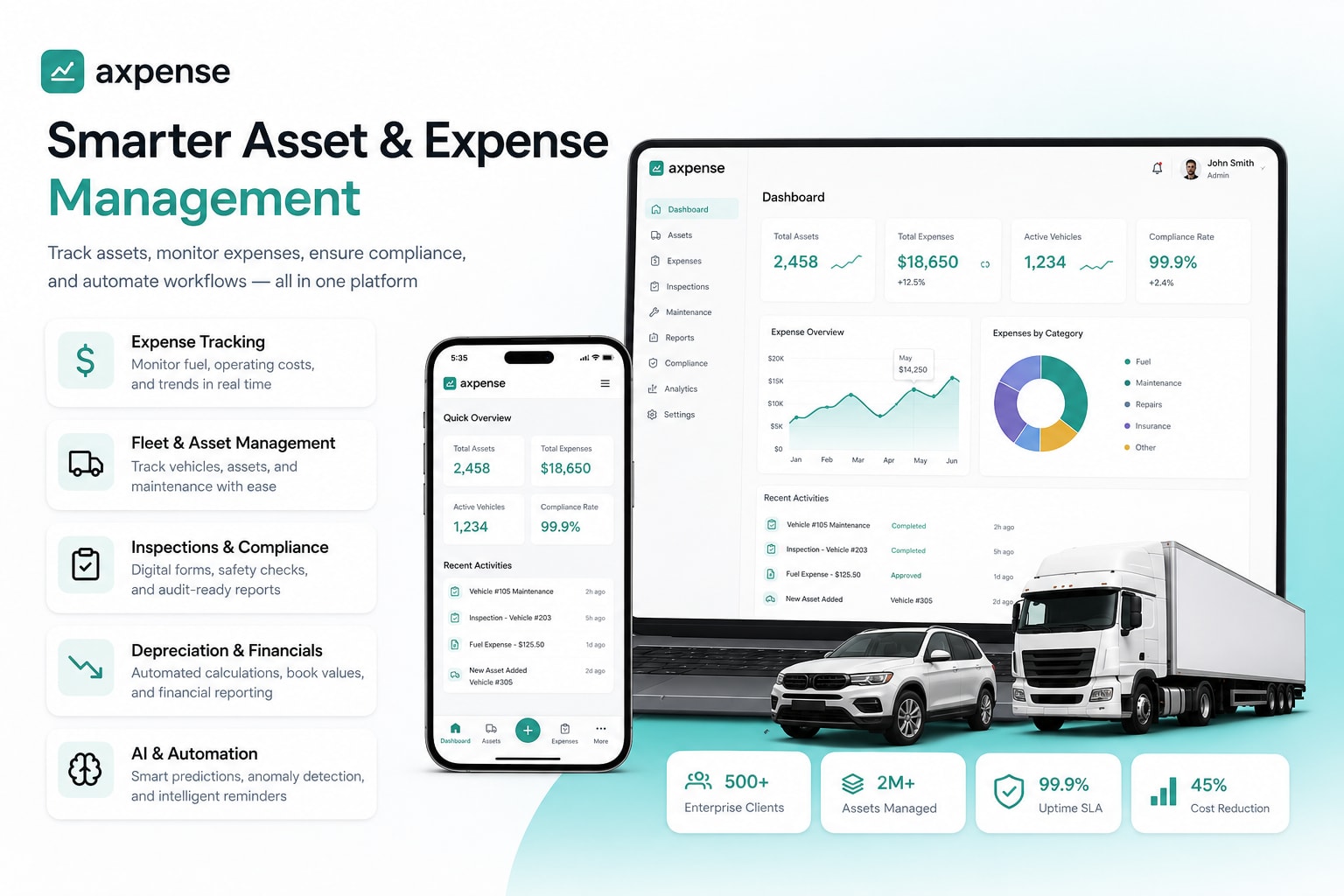 Axpense – Fleet  Management system