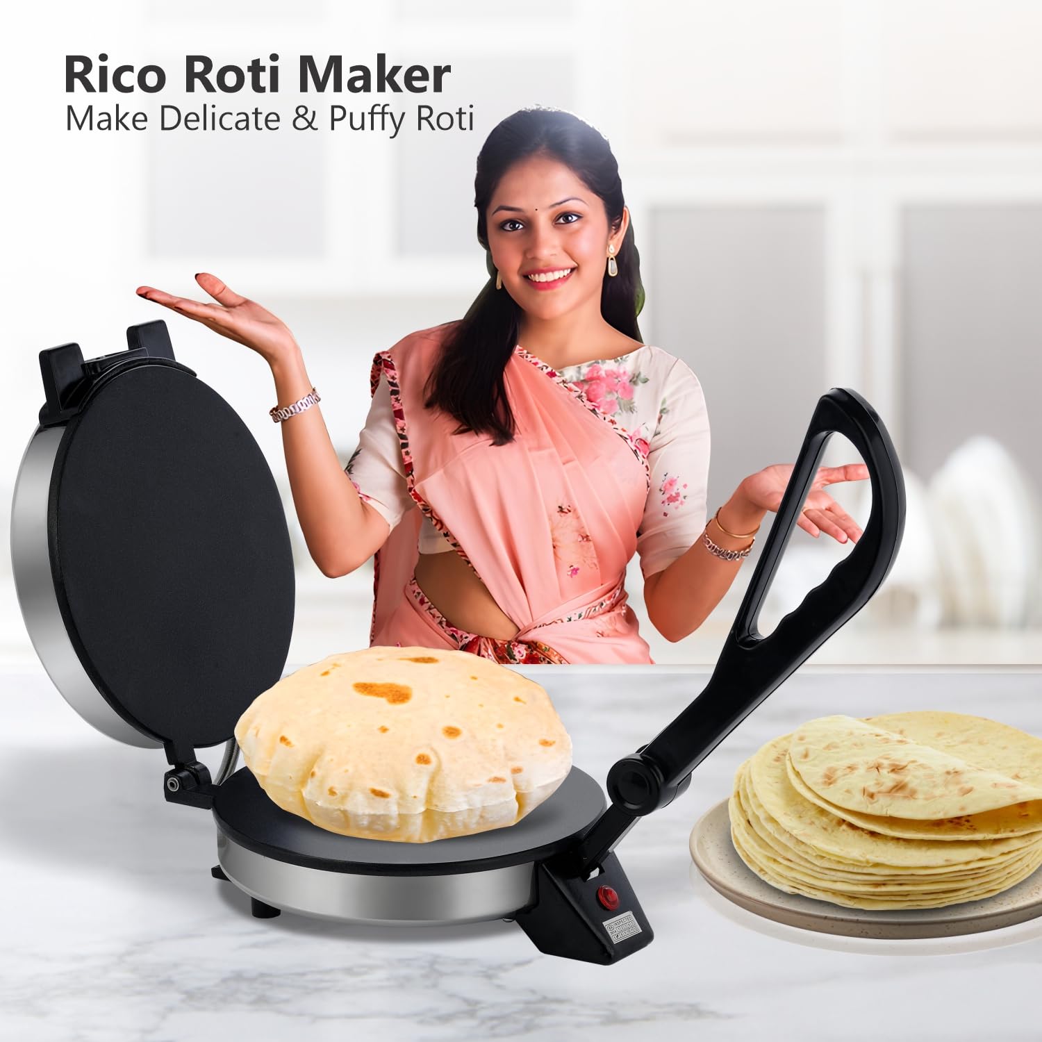 Rico Roti Maker Electric Automatic - Image 2