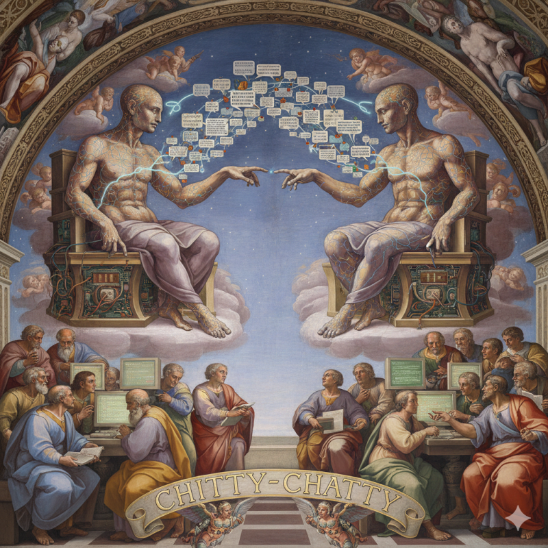 chitty-chatty: LLM-to-LLM Conversation System