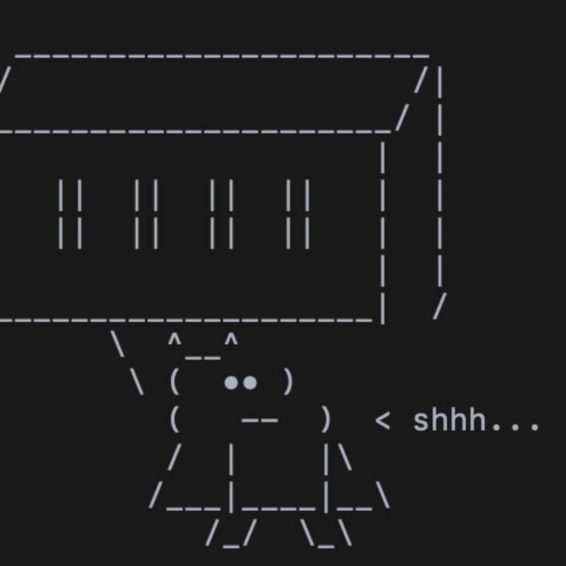 ASCII Librarian