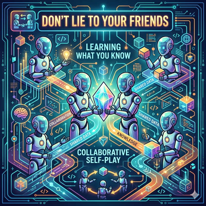 Don’t lie to your friends