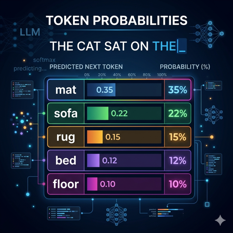 Learning Token Probabilities