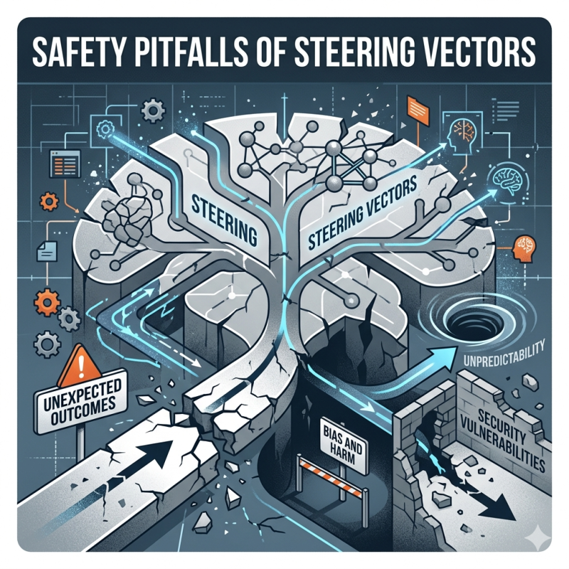 Analyzing the Safety Pitfalls of Steering Vectors