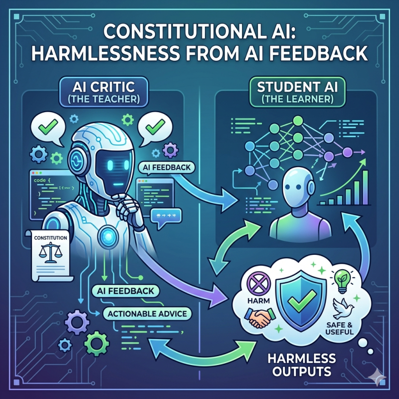Constitutional AI: Harmlessness from AI Feedback