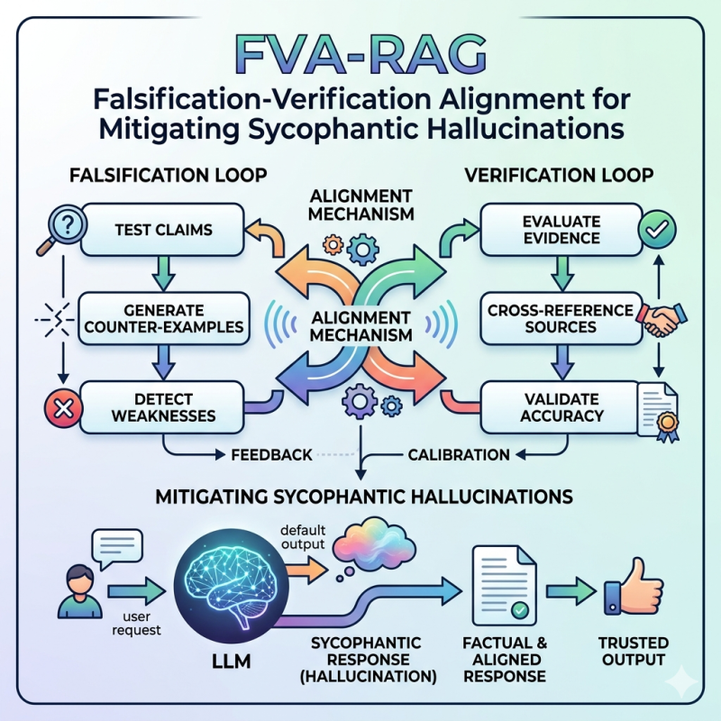 FVA-RAG: Falsification-Verification Alignment for Mitigating Sycophantic Hallucinations