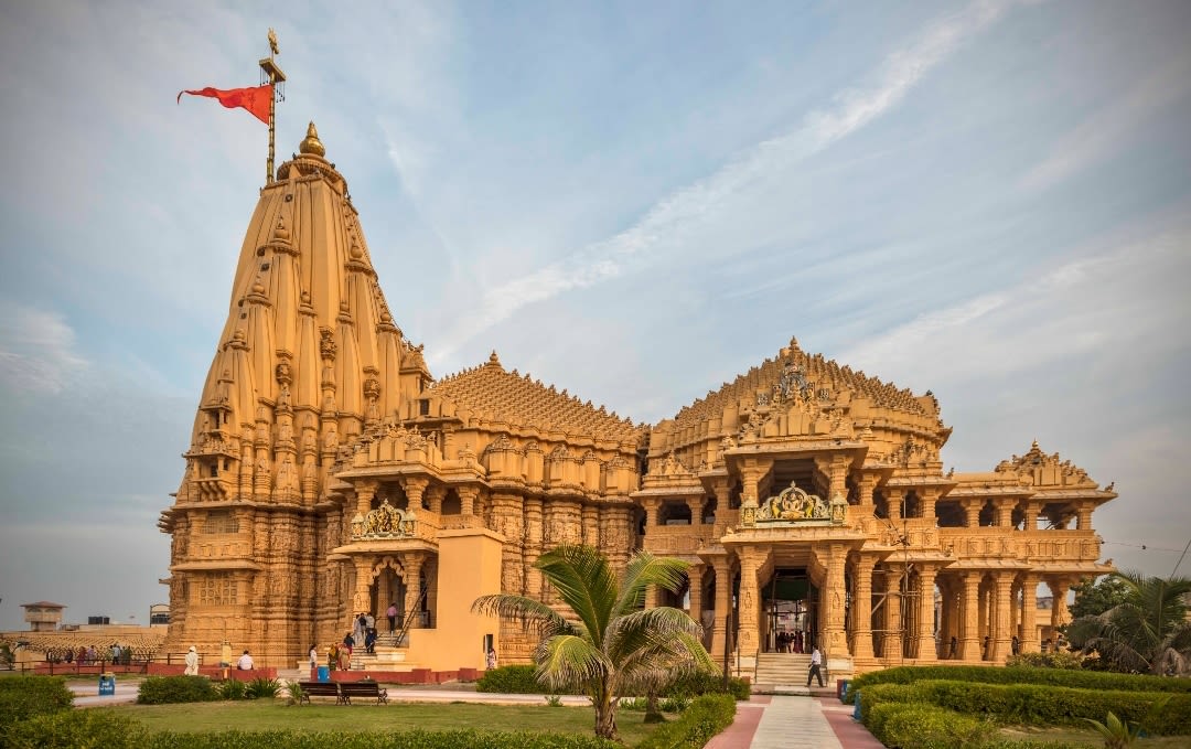 Somnath Temple, Junagadh best places of Gujarat