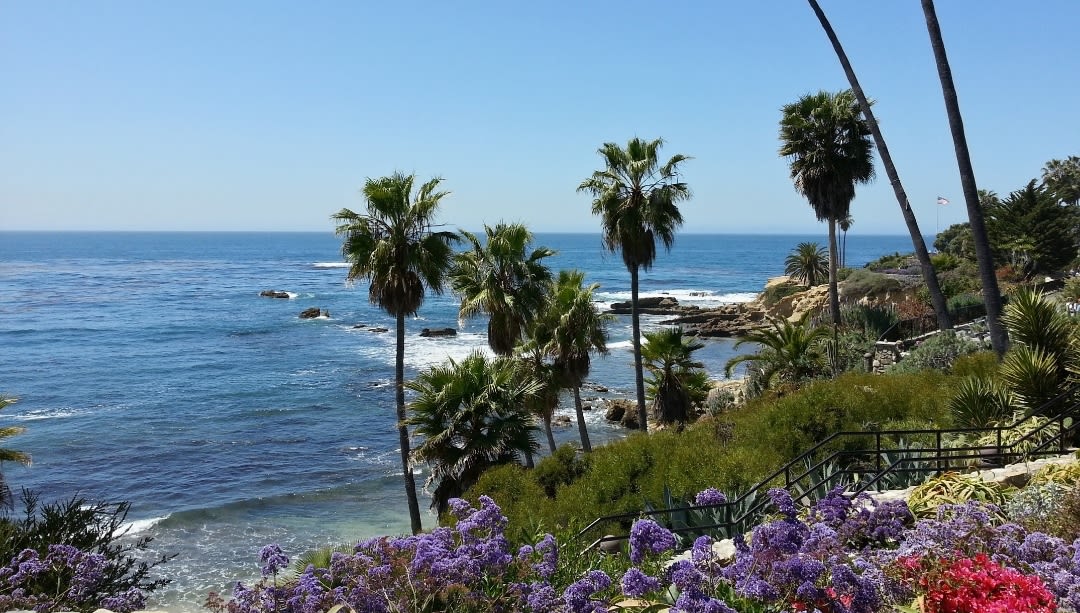 Laguna Beach in California