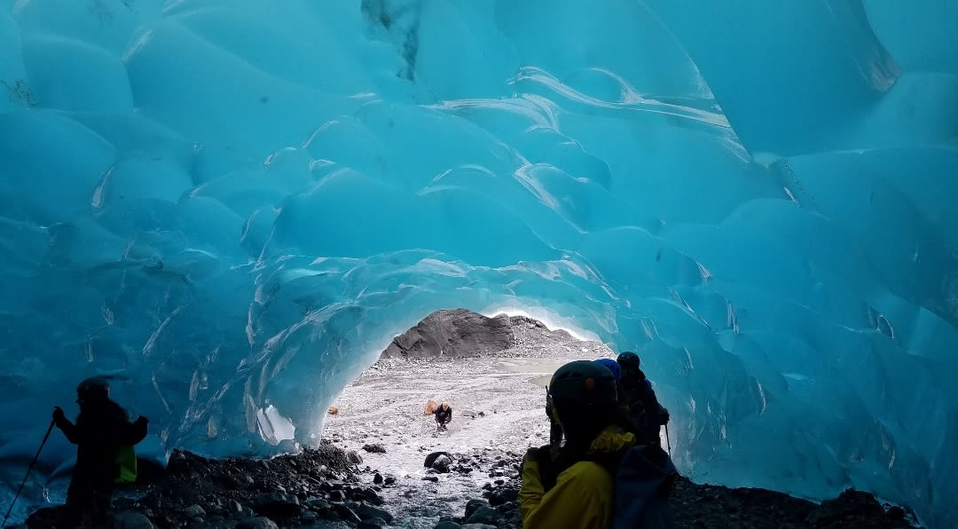 Mendenhall ice caves