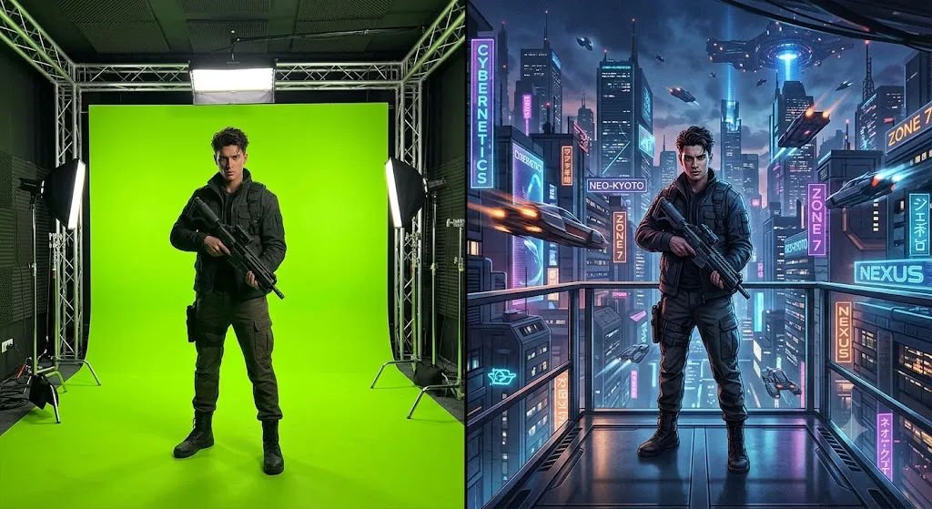 How to Use Green Screen in Video Editing