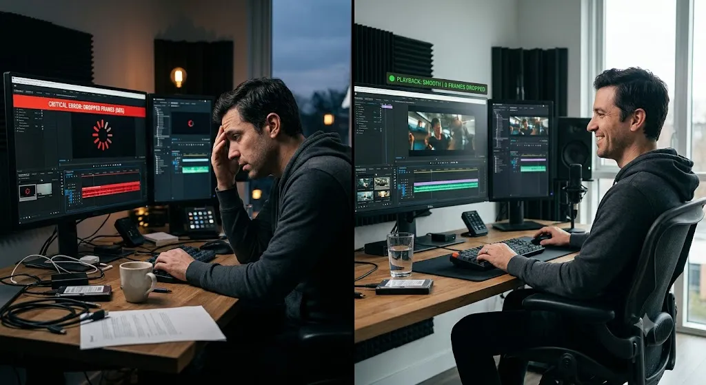 Proxy Workflow Explained: Edit 4K Footage Smoothly