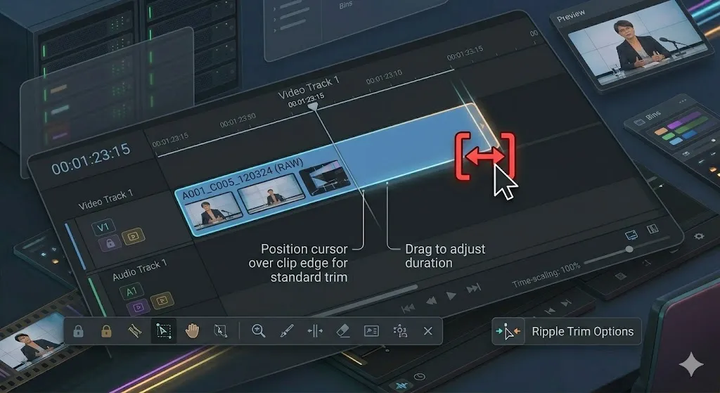 Comparison of Razor tool vs Ctrl+K precision
