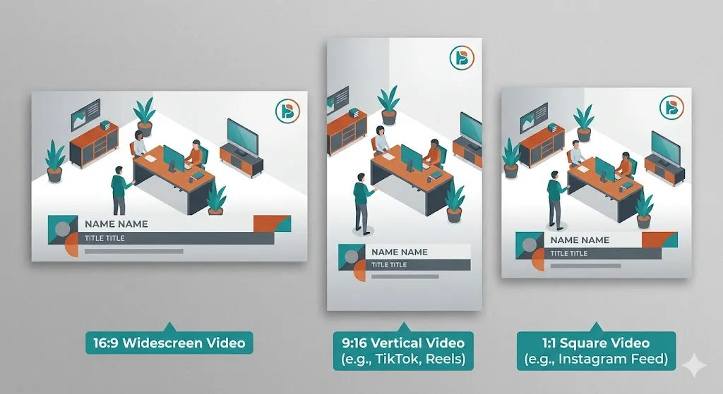 Visual comparison showing pixel-level crop differences between 4K and 1080p when converting from 16:9 to 9:16 with resolution labels