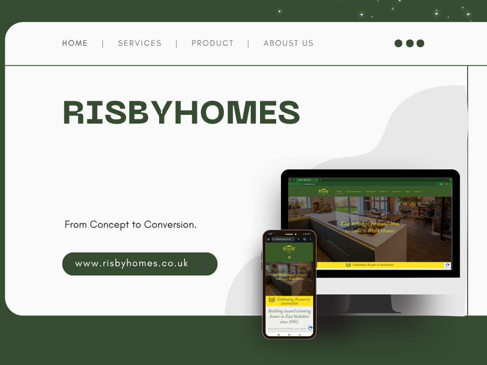 Risby Homes website and app, built by Zynhive