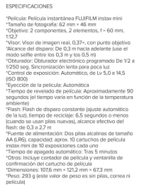 Cámara Instantanea Fujifilm Instax Mini 11 4