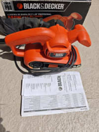 Lijadora De Banda Black Decker 4