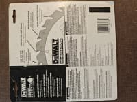 Disco Dewalt Sierra Circular 184mm 4