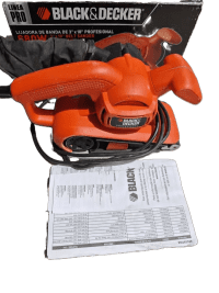 Lijadora De Banda Black Decker 1