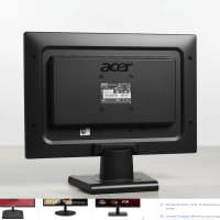 Monitor Acer Lcd 19 al 1916w a Vga Negro - Impecable Es 2