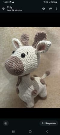 Jirafa Amigurumi 3
