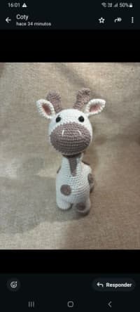 Jirafa Amigurumi 4