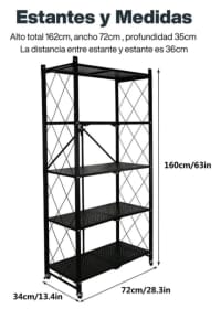 Estantería Plegable 1