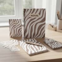 Hojas Rayadas Diseños de Animales Notas Pdf Imprimible 1