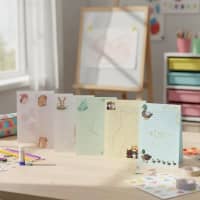 Hojas Rayadas Diseños de Animales Notas Pdf Imprimible 2