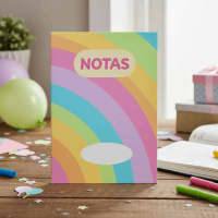 Hojas Rayadas Diseños para Nenas- Anotador Pdf 3