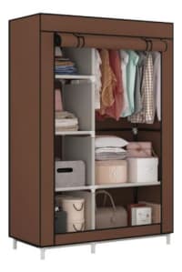 Armario Organizador de Ropa Desarmable, Perchero, Zapat 4