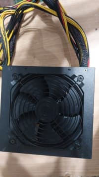 Fuente Gamer 800wtts Kanji Samurai Color Negro ¡nueva! 3