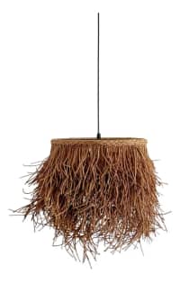 Lampara Colgante Hilo Kraft Diseño Boho 1