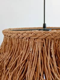 Lampara Colgante Hilo Kraft Diseño Boho 3