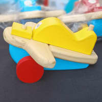 Mini Avión de Madera - 16 X 15 Cm- Juguetes de Madera 3