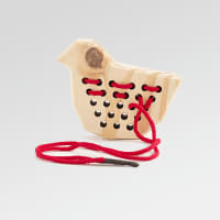 Jirafa/pollito de Enhebrado -10 X 5 Cm- Didácticos 2