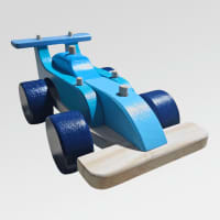 Auto de Madera- Colapinto-formula 1 -29 X 15 Cm 2