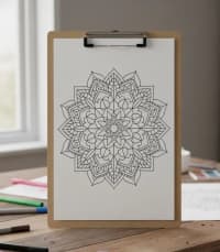 Mandalas P/colorear 100 Diseños Clásicos Pdf Imprimible 3