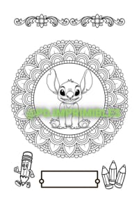 Mandalas P/niños - Colorear 80 Diseños Pdf Imprimible 4