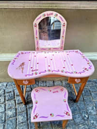 Tocador Maquillador Barbie Infantil 1