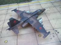 Sukhoi SU 25 1/72 Maqueta Armada y Pintada Lista para E 3