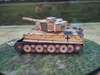 Tiger 1 Fabricado en Papel 1/87 3