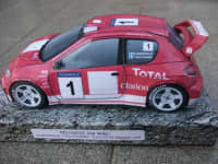 Peugeot 206 Wrc 2003 Fabricada en Papel 2