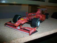 Ferrari F1 2009 (f.massa) Fabricada en Papel 3
