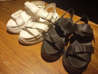 Sandalias Pack X2 (negras + Blancas) - Talle 39/40 3