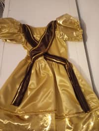 Vestido Princesa Bella (bella y la Bestia) 1